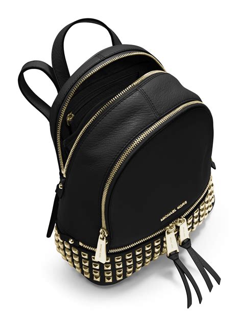 michael kors studded mini backpack|michael kors small tote bag.